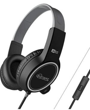 KidJamz 3 Child Safe Headphones for Kids with Volume-Limiting Technology and Built-in Microphone