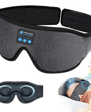Sleep Headphones,Auto Shutoff 3D Music Eye Mask,Bluetooth 5.0 Wireless,HD Stereo Speakers,12Hrs Playtime