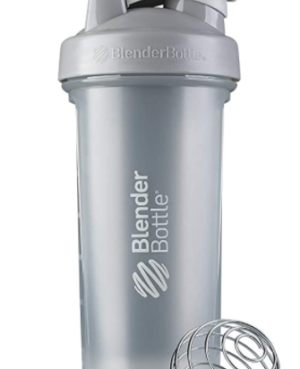 Classic V2 Shaker Bottle Perfect for Protein Shakes and Pre Workout, 28-Ounce, Pebble Grey