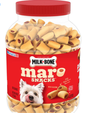 MaroSnacks Dog Treats with Real Bone Marrow and Calcium