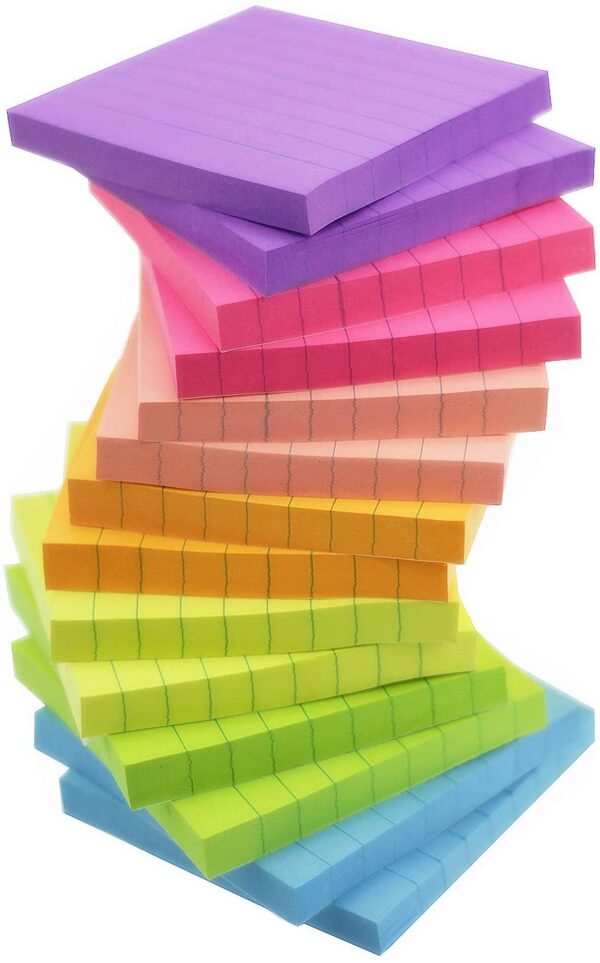 Lined Sticky Notes