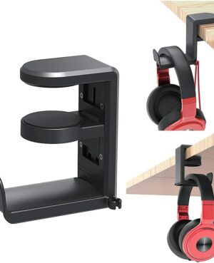 PC Gaming Headset Headphone Hook Holder Hanger Mount
