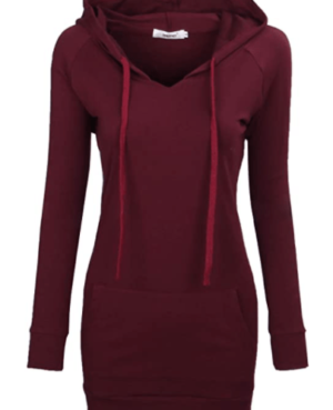 Long Sleeve Tunic Hoodie
